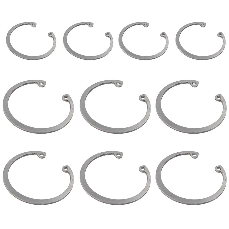 PT'SON 10Pcs 55mm Internal Retaining Ring Circlip, 304 Stainless Steel Snap Rings C-Clips for Grooved Shafts, Studs, Bearings - Image 1